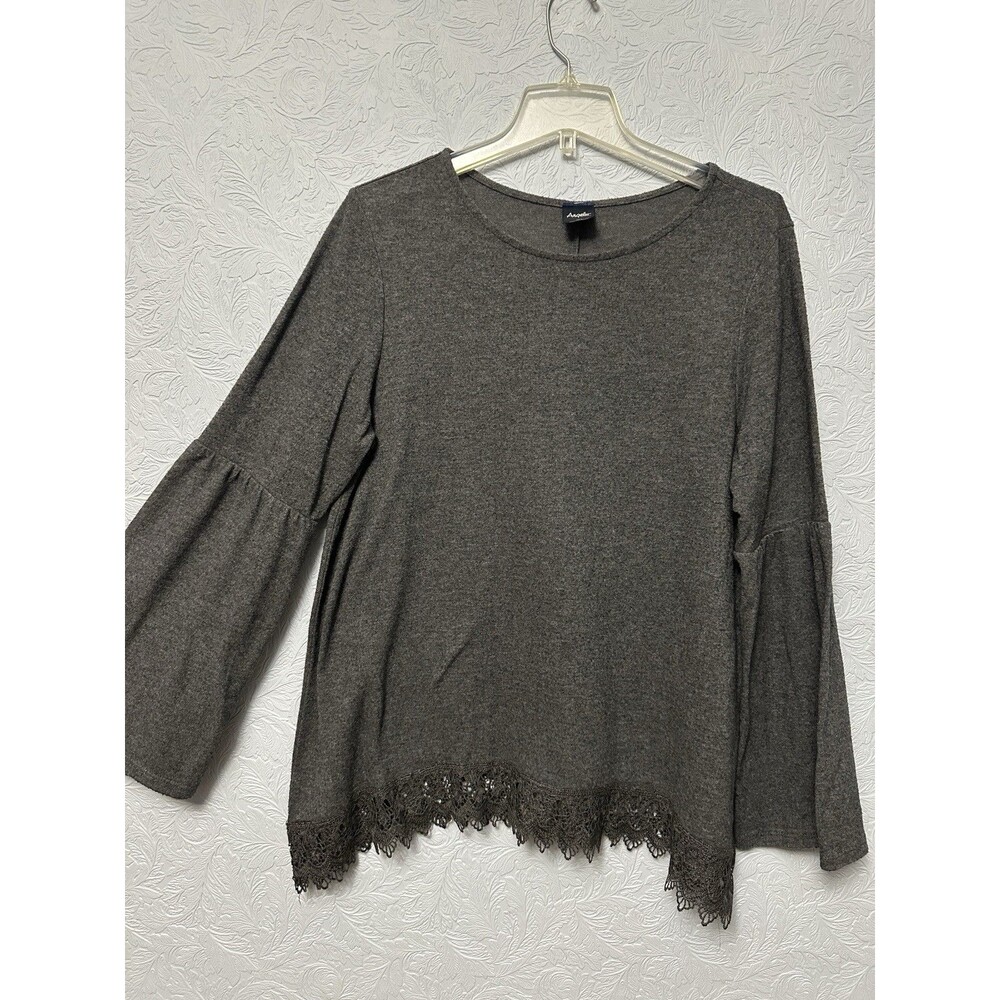 Angels Forever Young Size XL Long Bell Sleeve Top J21